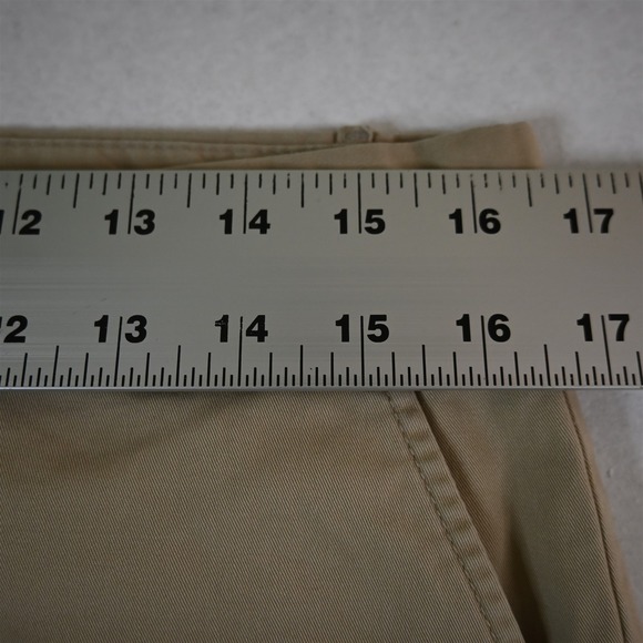 Gap 6 Tall Khaki Stretch Chino Broken In Straight Womens Pants - Picture 2 of 9